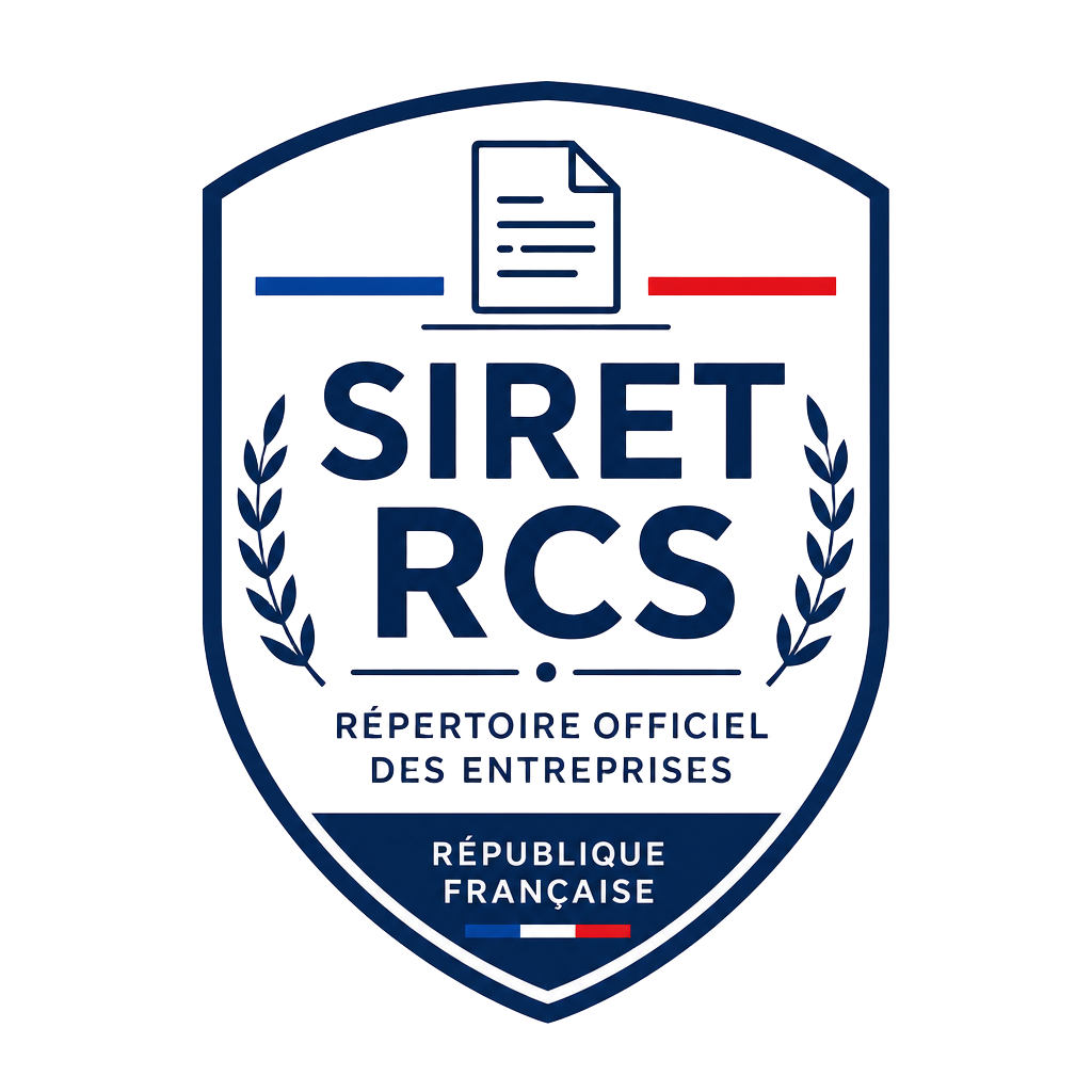 SIRET / RCS — Répertoire officiel des entreprises